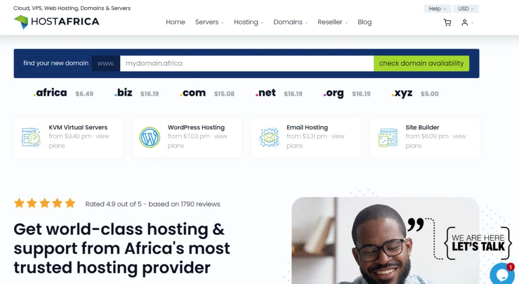 ElvisEdem - HostAfrica | top affiliate programs